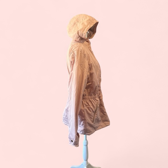 Cavalini Light Pink Hooded Utility Jacket - Picture 7 of 9